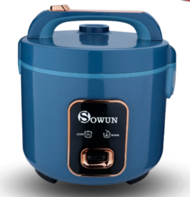 Nồi cơm điện Sowun SW6913X 1.8 lít cs 700W màu xanh
